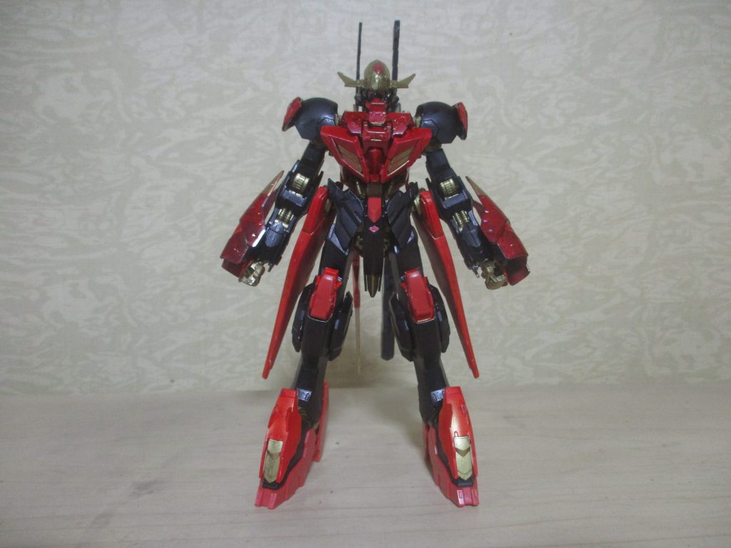 前面なお、部分的に、バルバトスルプス、アスタロト、ダンタリオン等のパーツも使用してます。