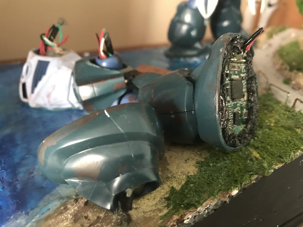 壊れたズゴック