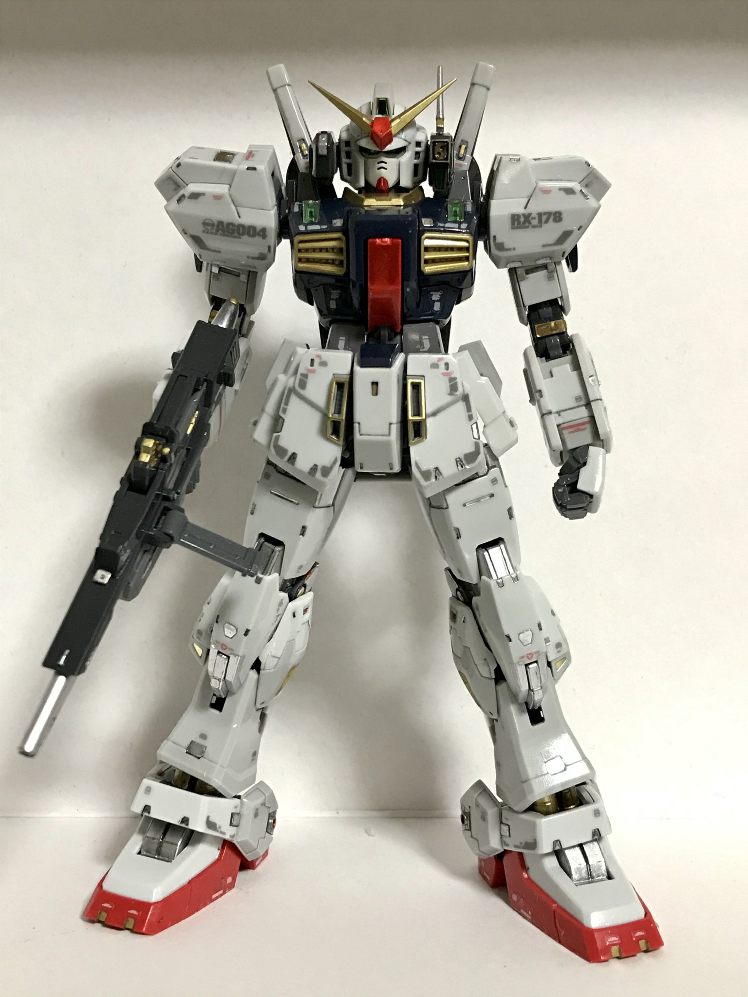 Rg ガンダムmk Ii エゥーゴ仕様 改修 Mkokuさんのガンプラ作品 Gunsta ガンスタ