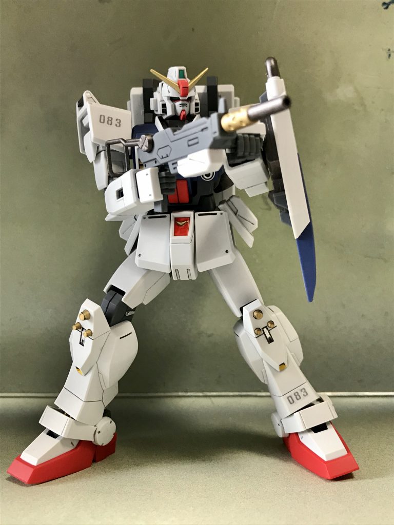 陸ガンといえば汚したいところですが、ひとまず何もせず組みました。しばらくは素の良さを味わって、後日気が向いたらアレンジを考えます。