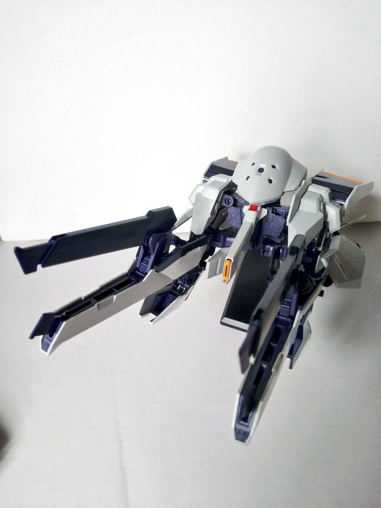 塗装前に撮影したGボトムファイター