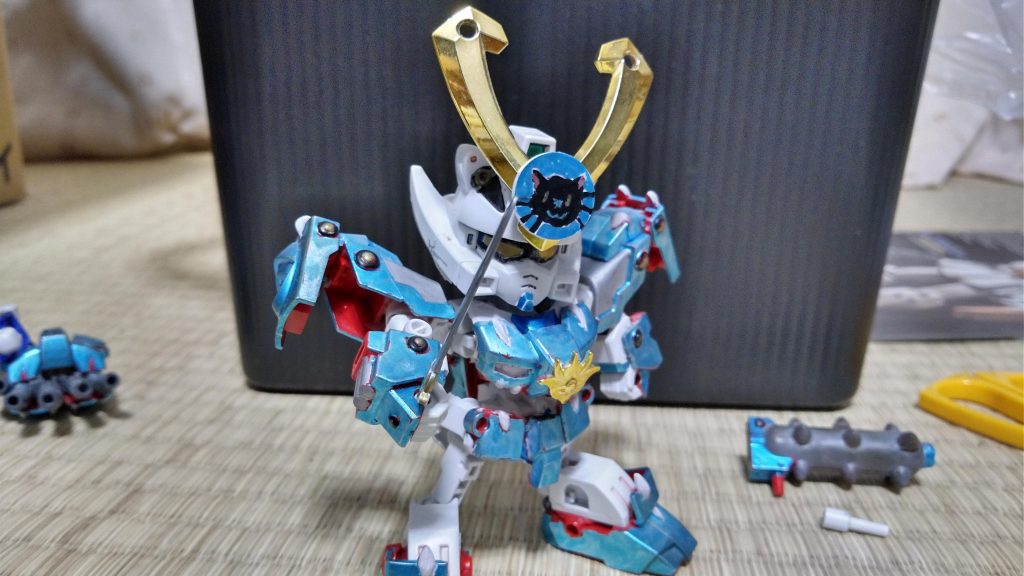 サイガンガンには刀が当然仕込まれていたり…