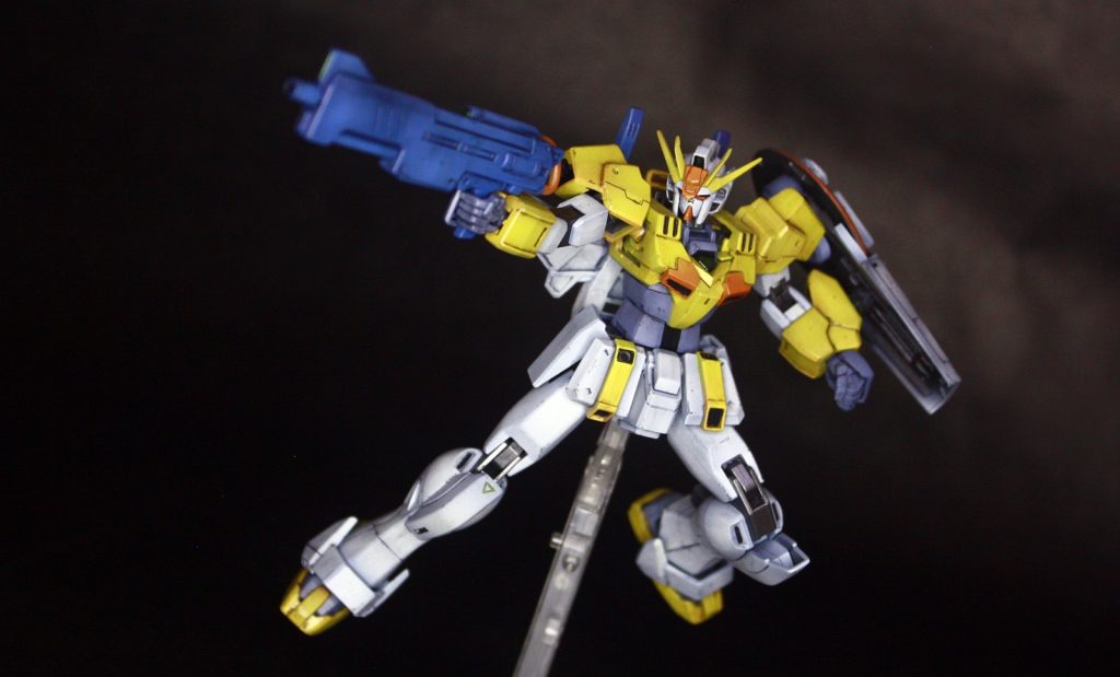 スパーク・ウイニングガンダム–2枚目/制作者：Moki Plamo