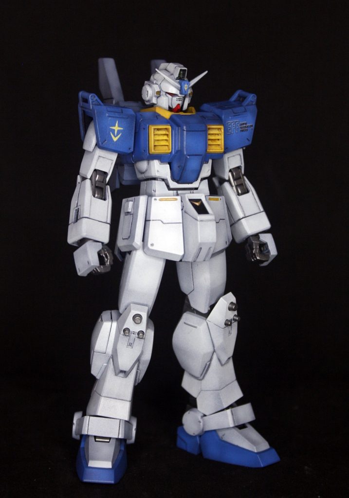 陸戦型ガンダムS型–3枚目/制作者：Moki Plamo