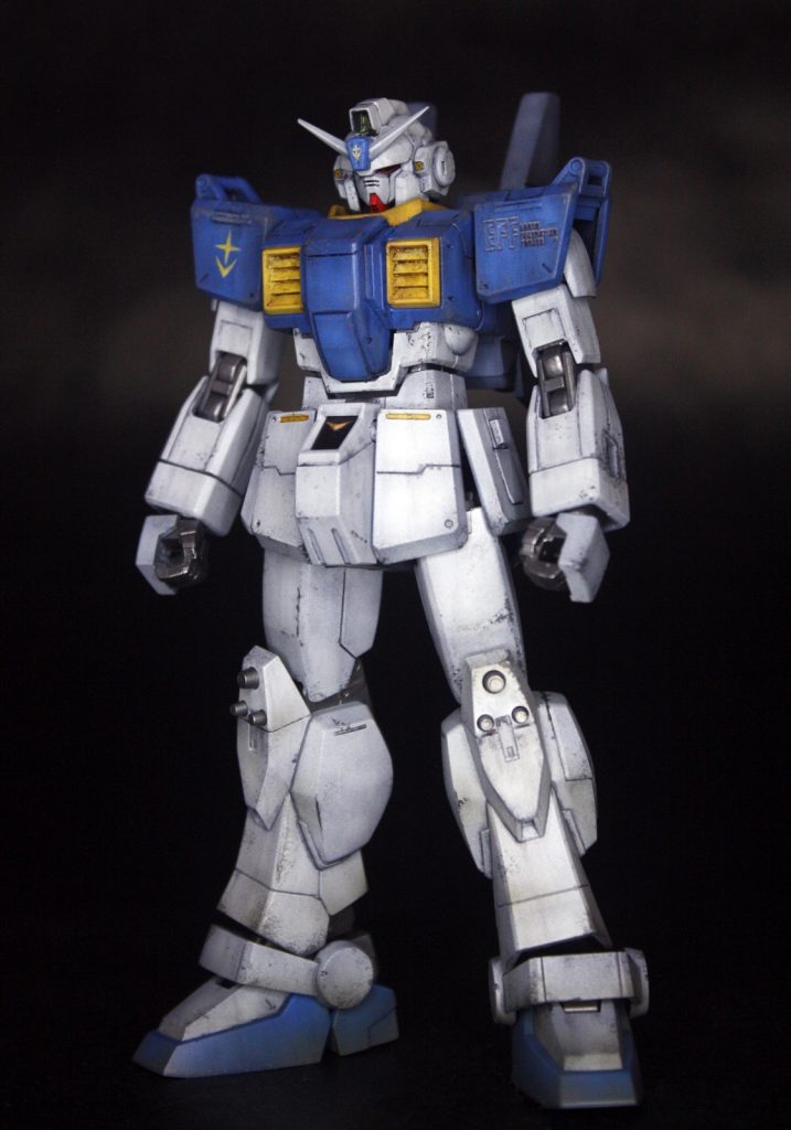 陸戦型ガンダムS型–2枚目/制作者：Moki Plamo