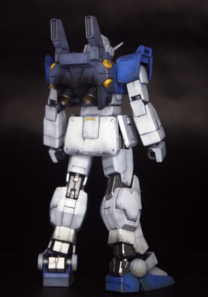 陸戦型ガンダムS型–3枚目/制作者：Moki Plamo