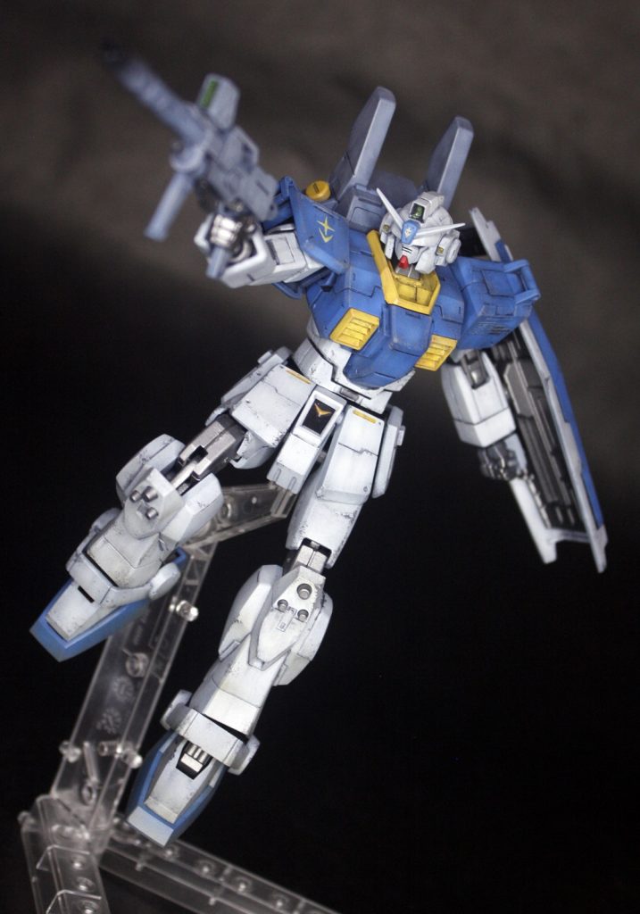 陸戦型ガンダムS型–4枚目/制作者：Moki Plamo