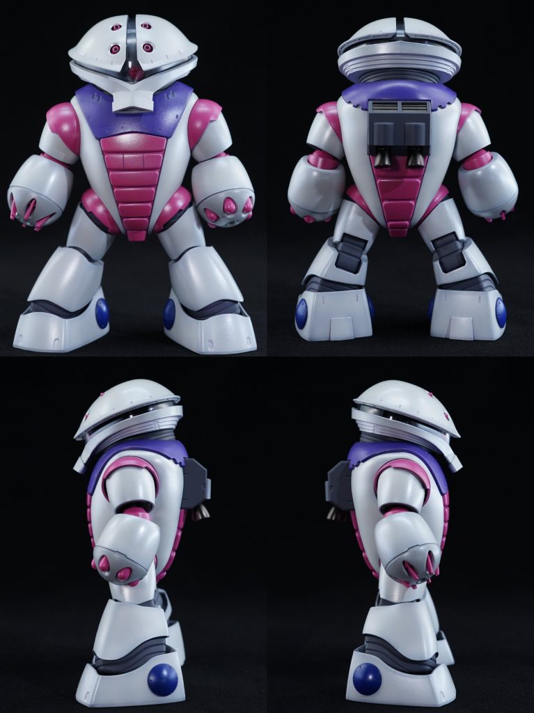 ## 四方から
白以外は瓶生で塗装したのにこの再現力!無駄に塗料いっぱい持ってて良かった~(*´ω`*)
ただ、パールが溶剤揮発してドロッドロだったので、あまり長期間保存するのは避けた方がいいかもですね。
希釈率とかも変わってしまうので、杓子定規な工法しか取れないしょぼんぬには割と致命的なんですよ。