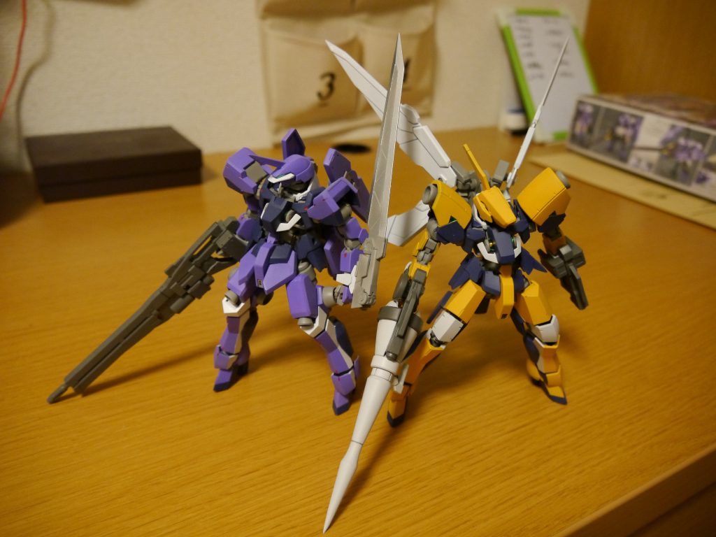 2機のエース護衛機 お気に入りのショットです
誰の護衛かは決めてません 笑