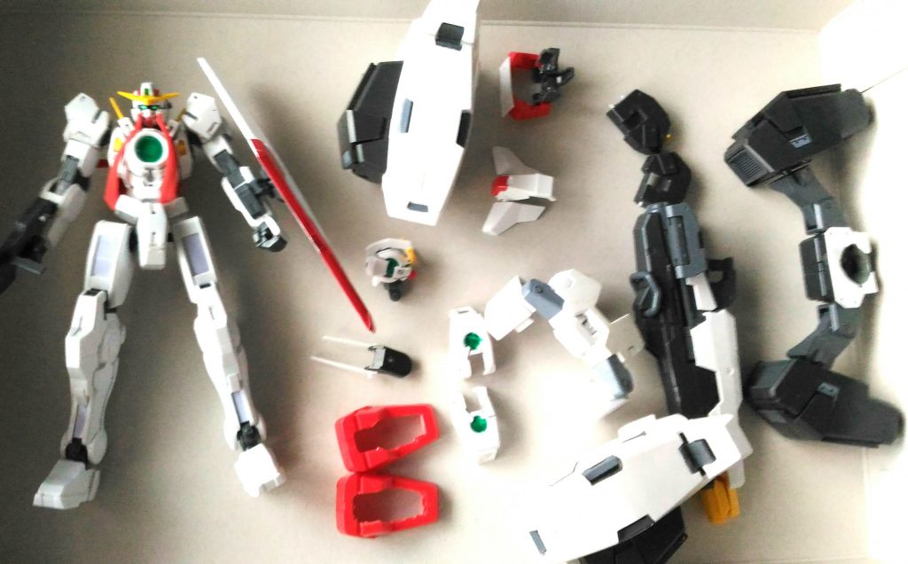 HG ガンダムヴァーチェ(HGガンダムナドレ)–2枚目/制作者：ckoshien