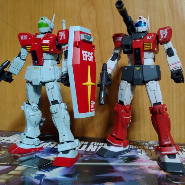 HG ジムとジムキャノン