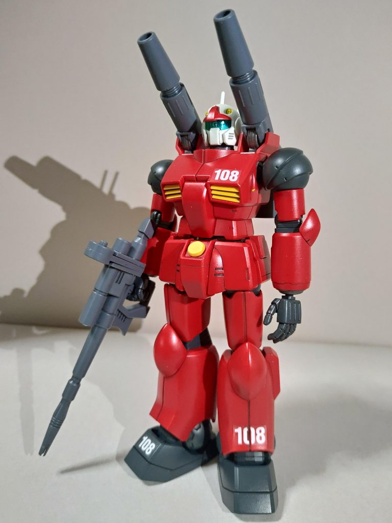 ガンキャノンと言えばこの立ち方のイメージ(笑)