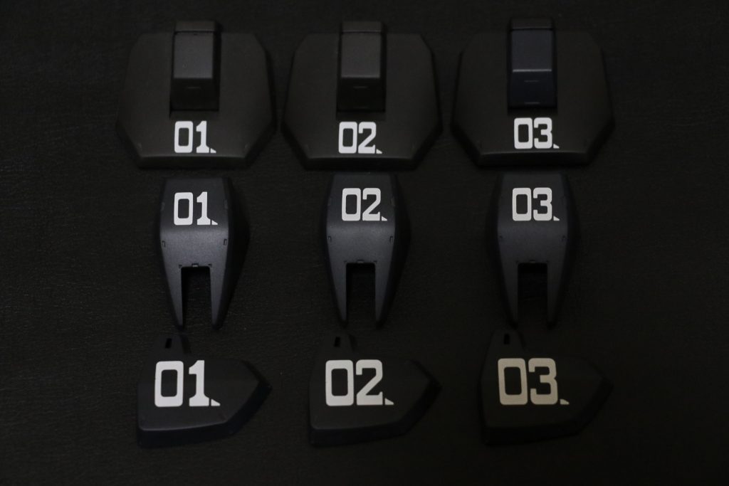 3機作るのは大変なのでナンバーのみコンパチ仕様です。