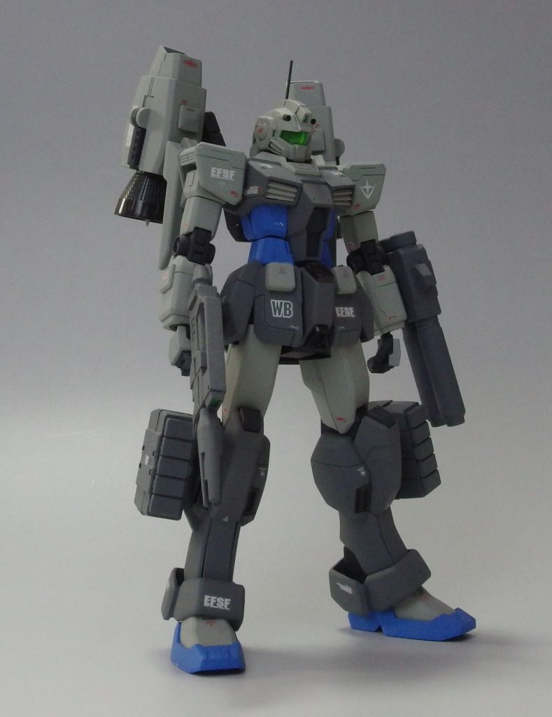 実はガンダムとして作ったものの頭をすげかえました。