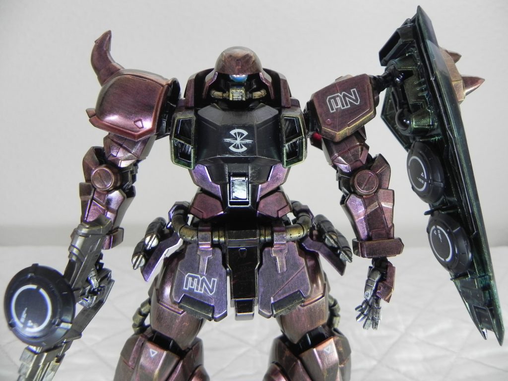 ザクウォーリア　マジョーラテスト　ＭＧ–4枚目/制作者：避雷針