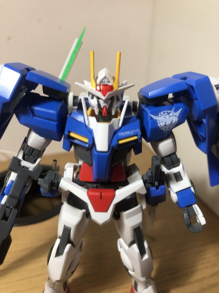 アップ、頑張った顔の部分塗装