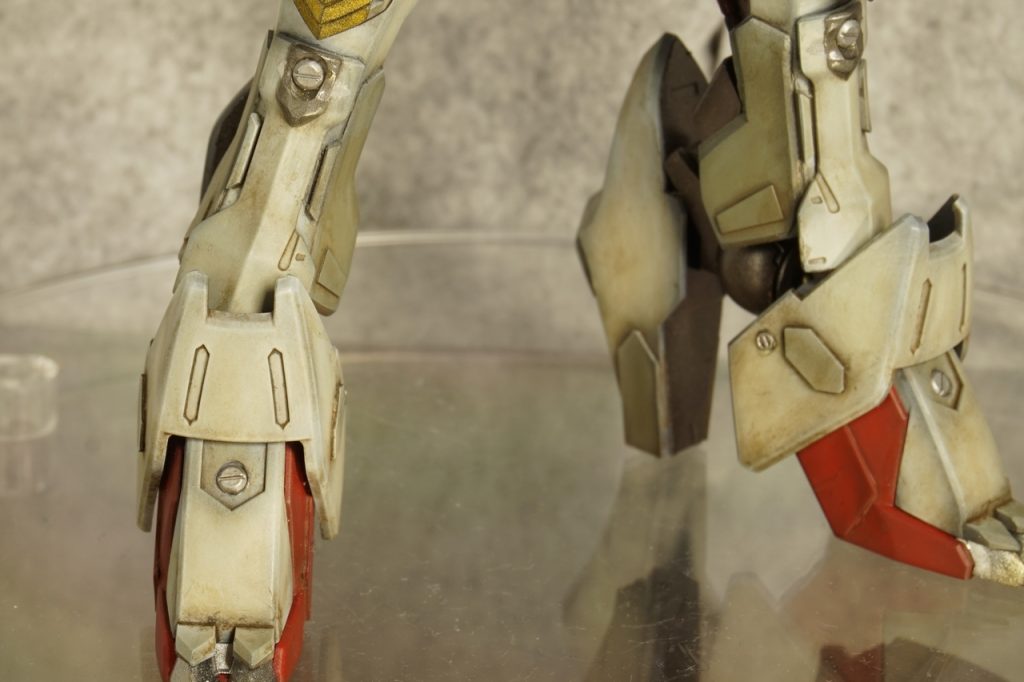 脛あて & 爪の延長