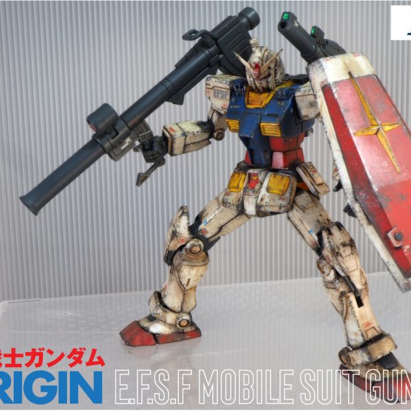 HG 1/144 RX-78-02 ガンダム　GUNDAM THE ORIGIN版