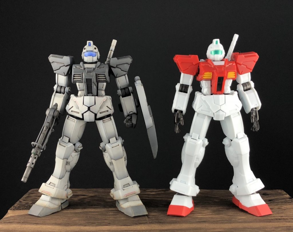 Gフレーム　ジム（ホワイトディンゴ隊）–4枚目/制作者：えぬせ