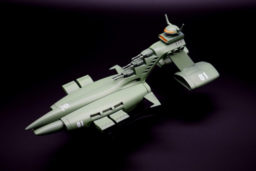 旧キット　ムサイ（シャア専用）–2枚目/制作者：でじ