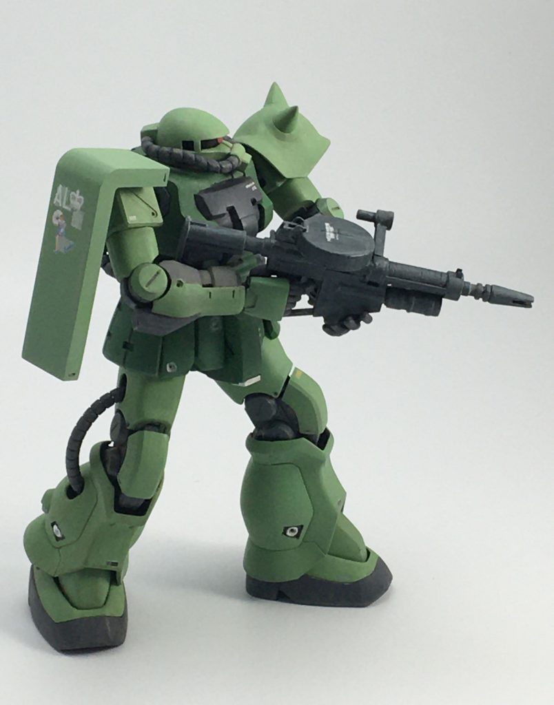 地上での哨戒活動をイメージした、“歩兵”っぽいカット。