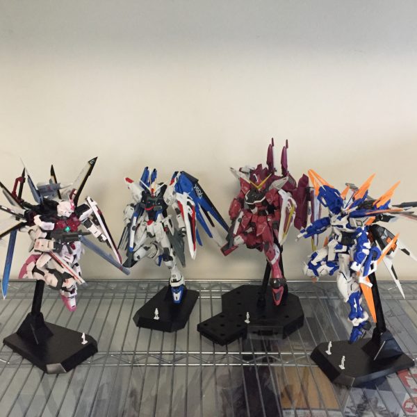 過去に制作したガンプラ（素組）