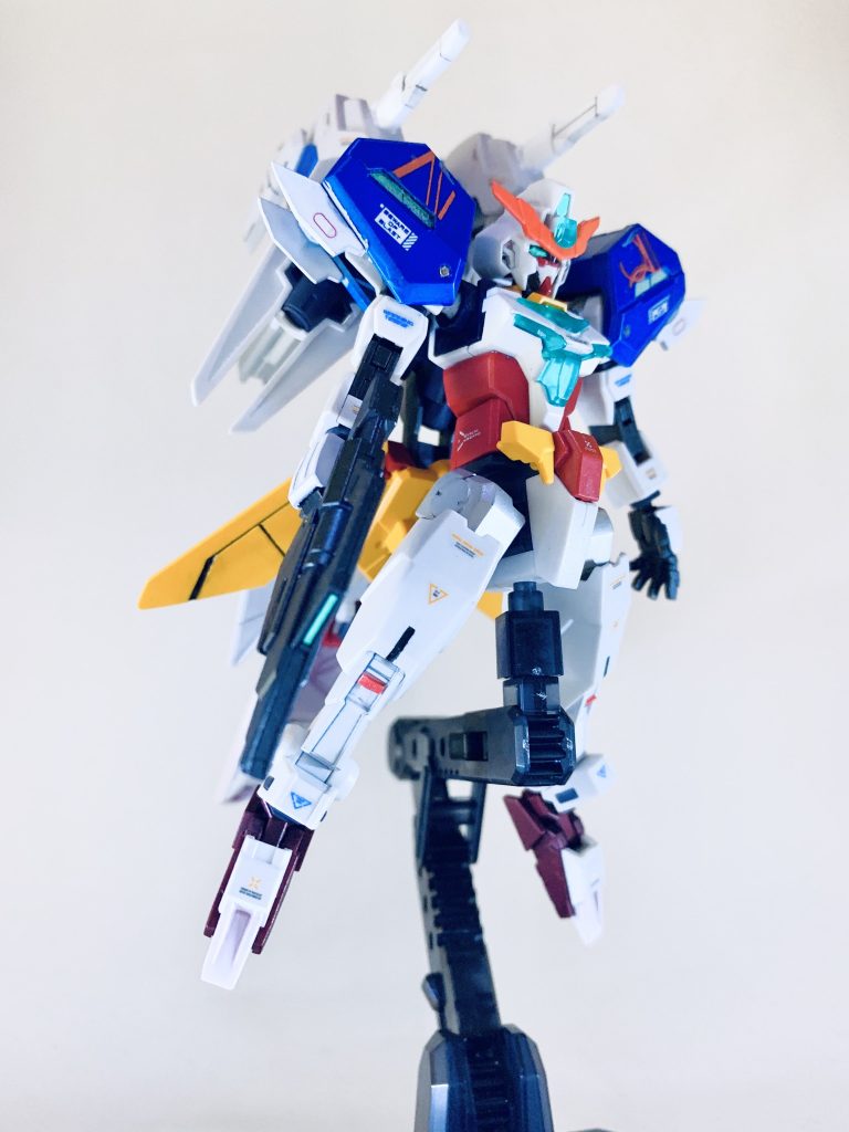 コアガンダム・バーニアtype
高機動型コアガンダム。
今回はコアガンダムでもバージョンを作りたかったので、ちょっと無理くりですが2バージョン作りました。