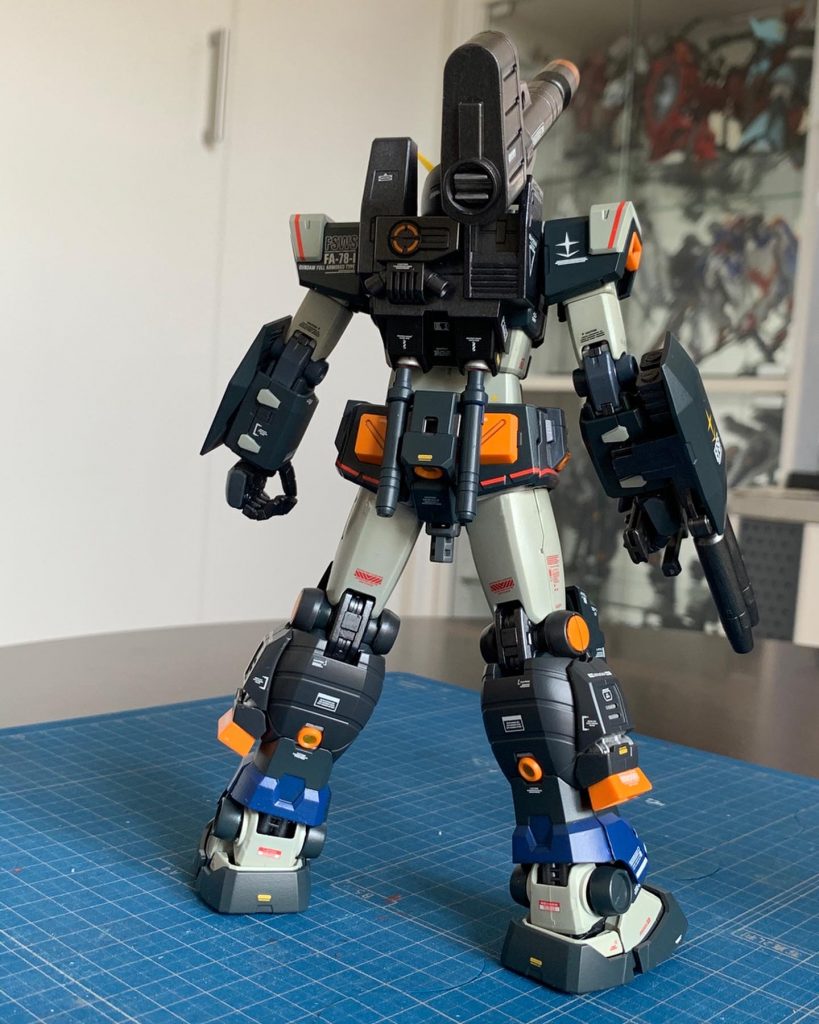 MG　フルアーマーガンダム　ブルーVer–4枚目/制作者：147shin