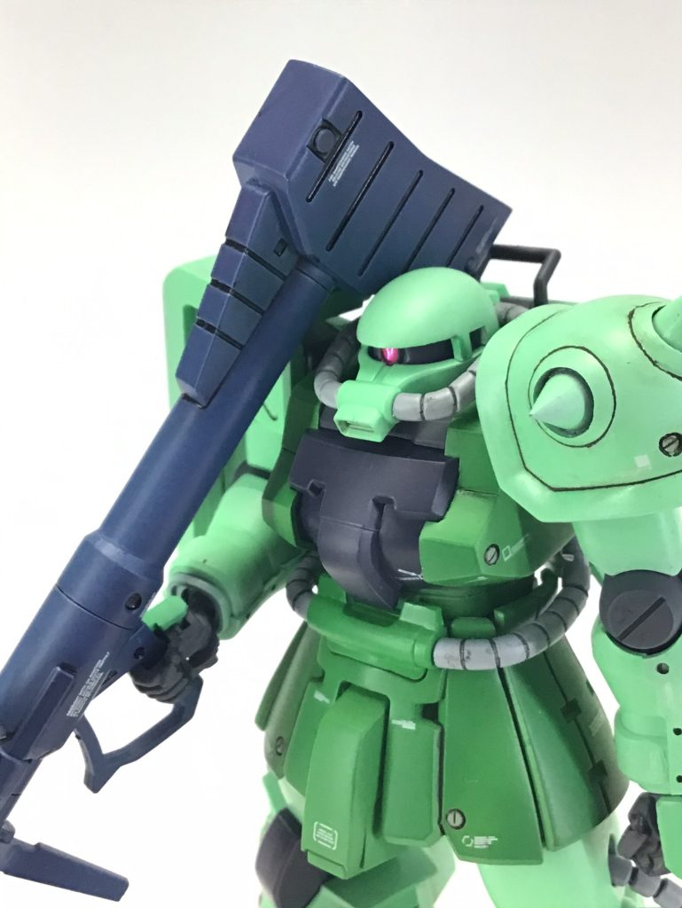 ザクⅡ（ア・バオア・クー防衛隊仕様）–2枚目/制作者：@zabiine