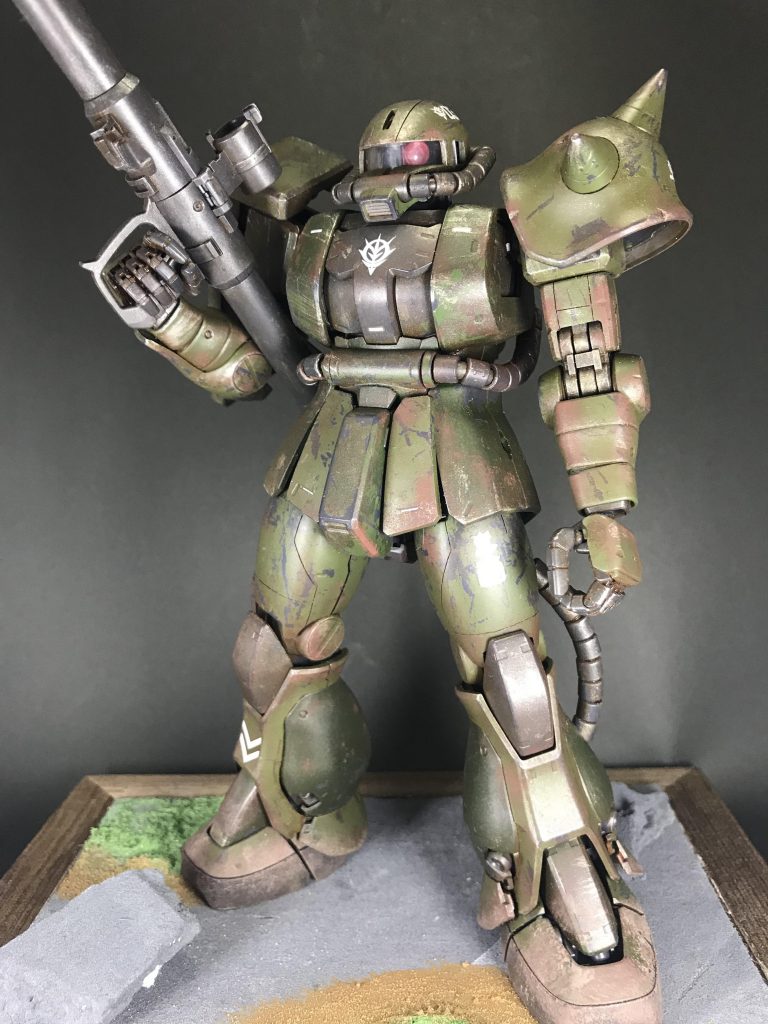 ザクII–2枚目/制作者：@gokurakusyugisy