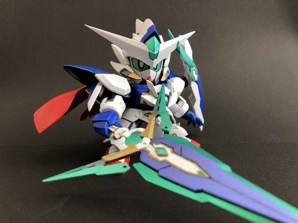 フルセイバーその2。
干渉してポーズが取りづらいですが、見栄えは良好です。