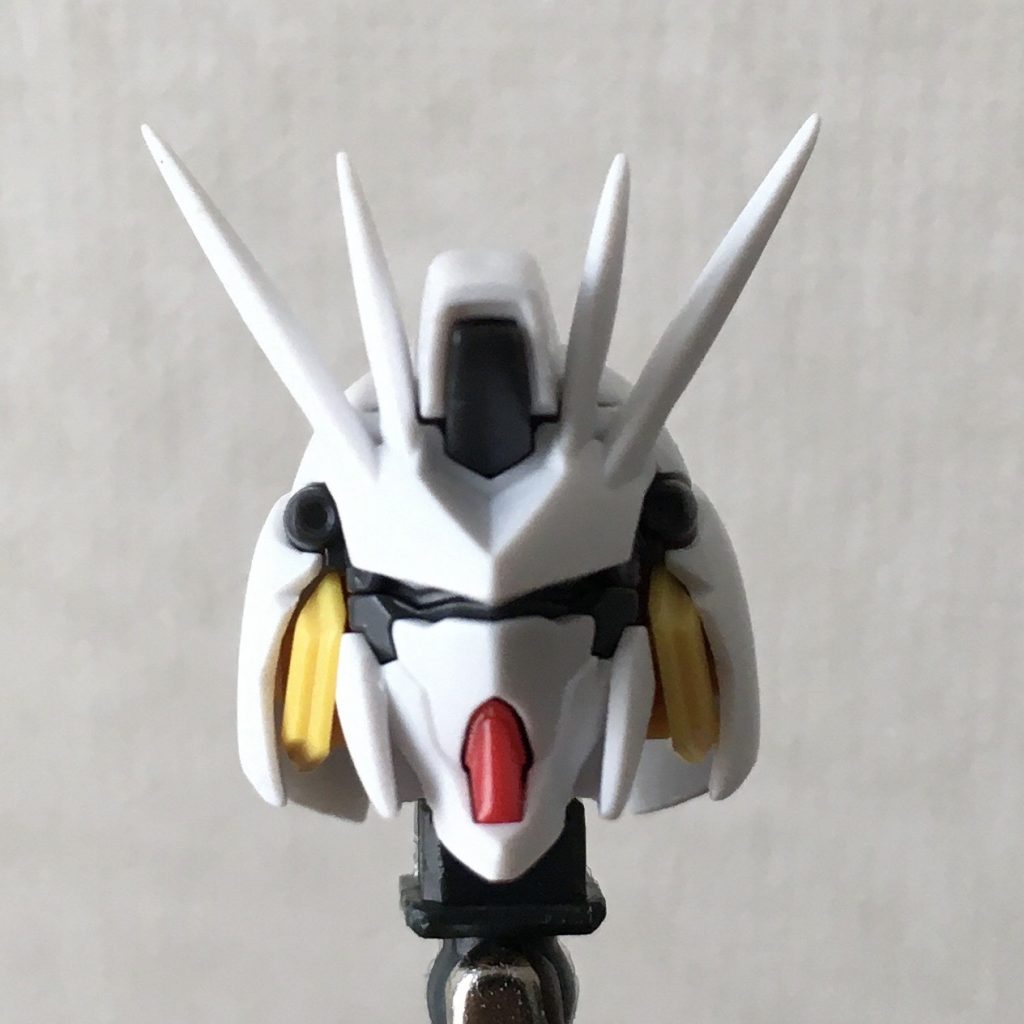 顔は特に念入りにヤスりました
縦長の顔になってより精悍な印象に