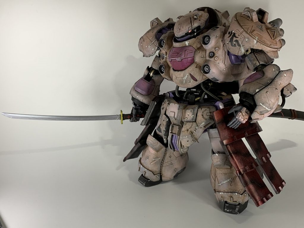 アストレイから取ってきた刀持たせてみました。