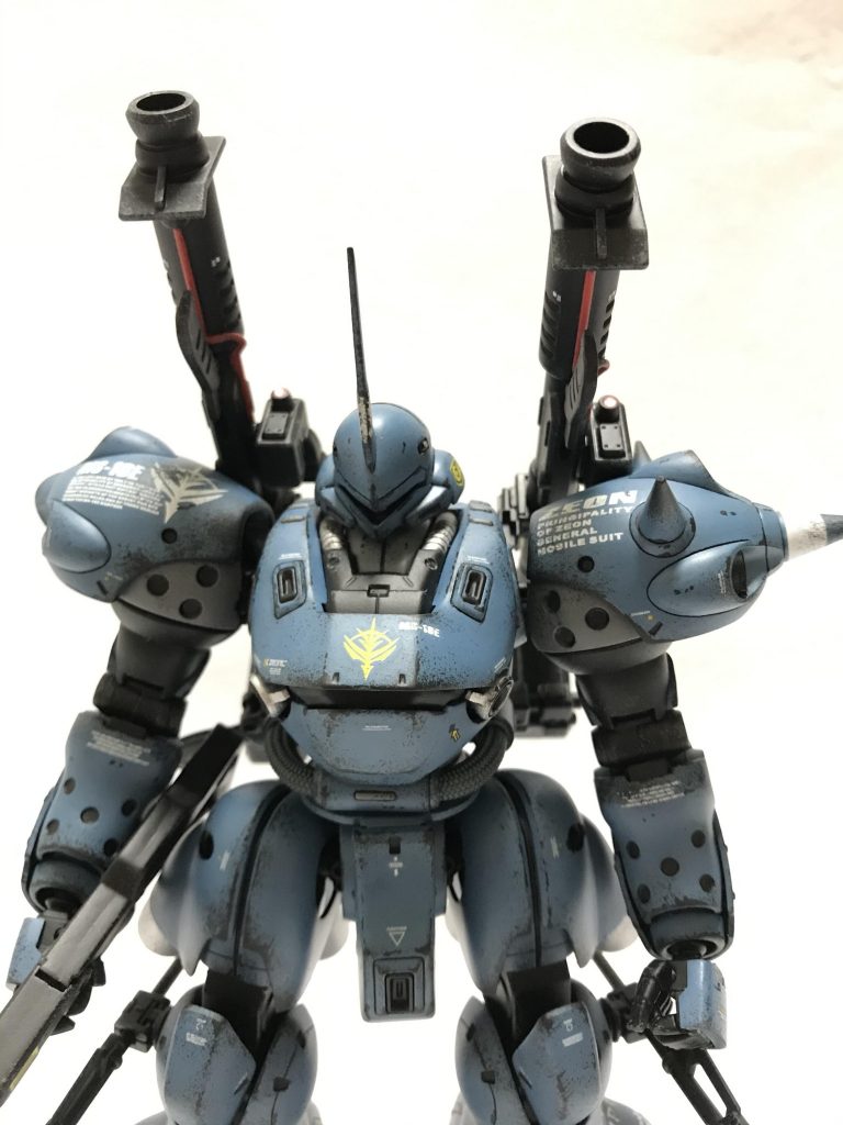 MG 1/100  ケンプファー　ウェザリング–9枚目/制作者：@gyuuuutora