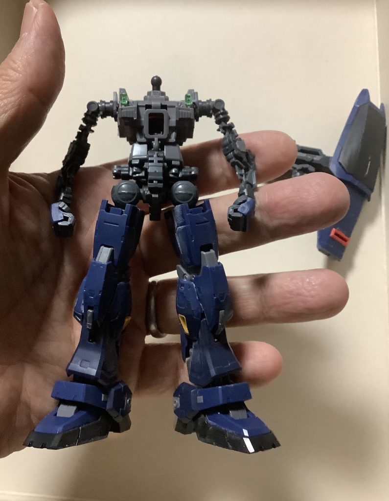 装甲パーツ取り付け