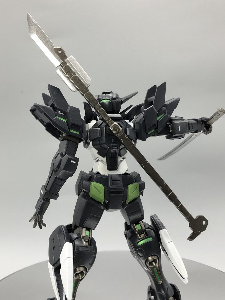 薙刀と刀を装備