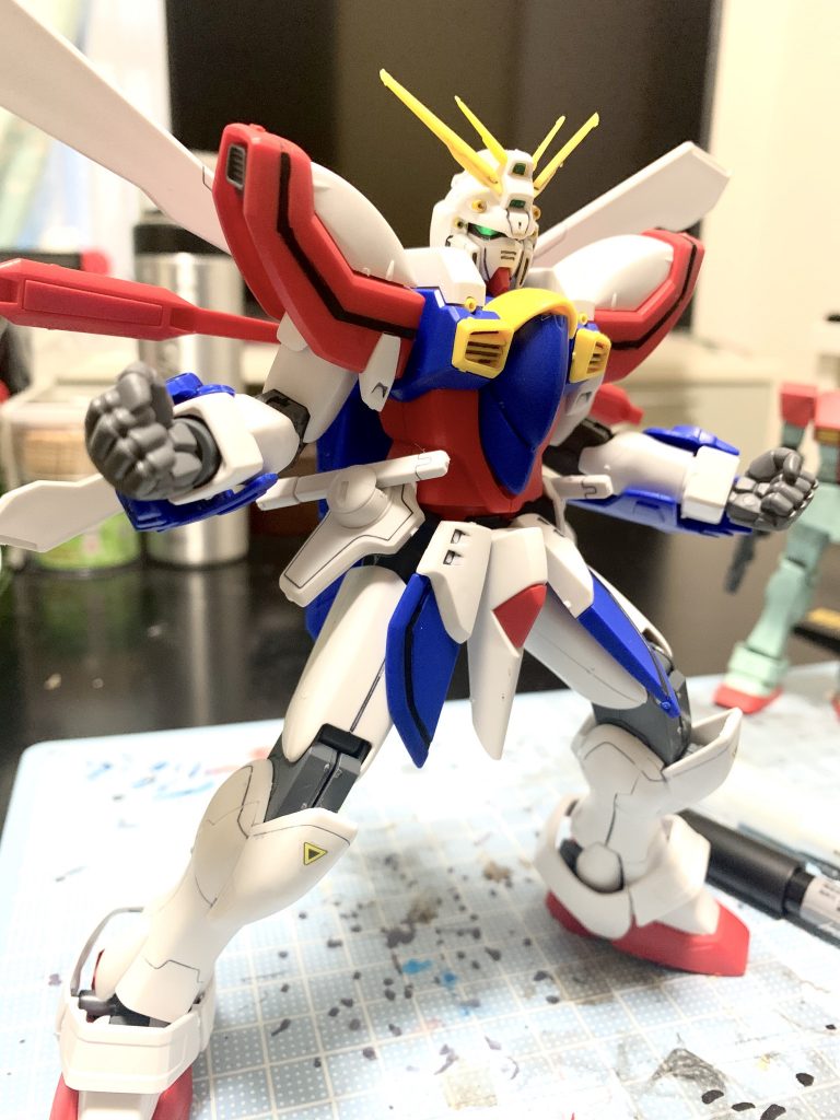 MGゴッドガンダム–2枚目/制作者：みんまる