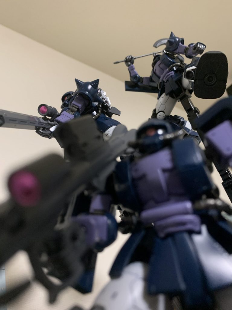 黒い三連星！–3枚目/制作者：96模型店@店長ぐらむ