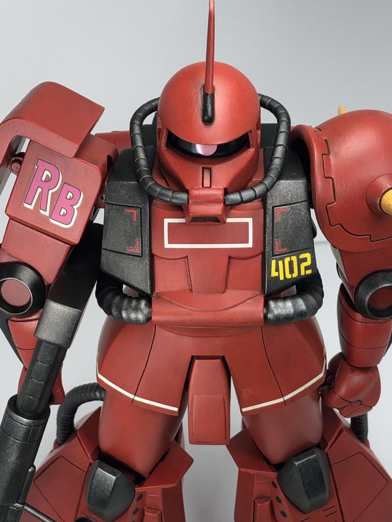 1/100  ジョニーライデン少佐用ザクⅡ–8枚目/制作者：Ok-Ⅱ