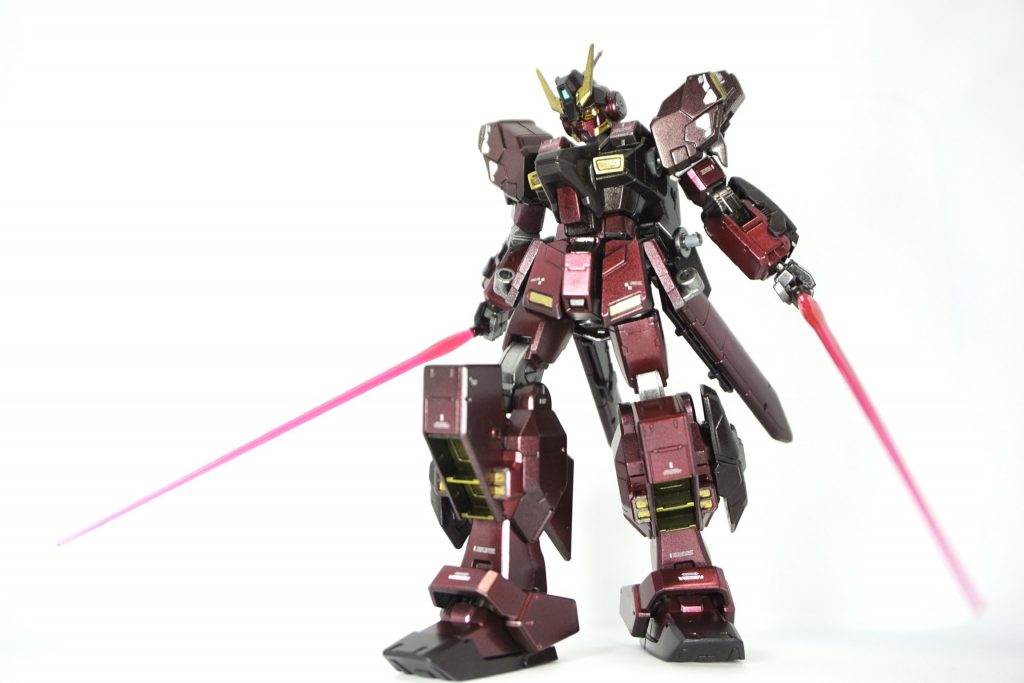 先のライトだけだと若干光量が足りて無いのですが、カメラ(SONYα)の露出調整で程よく白ホリ撮影風が出来たと思います。