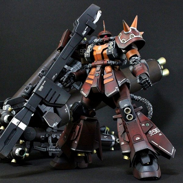 サイコザクver kaウェザリング