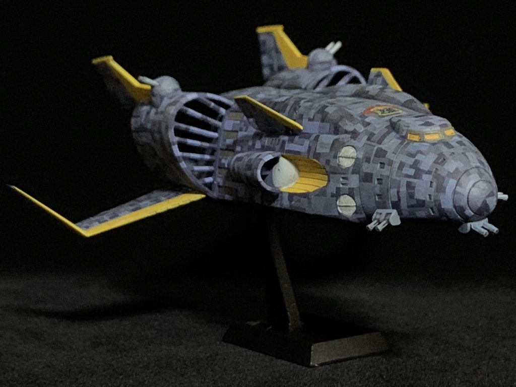 サングレ・アスル(ザンジバル級 機動巡洋艦)–2枚目/制作者:@MokeiTeruzoo