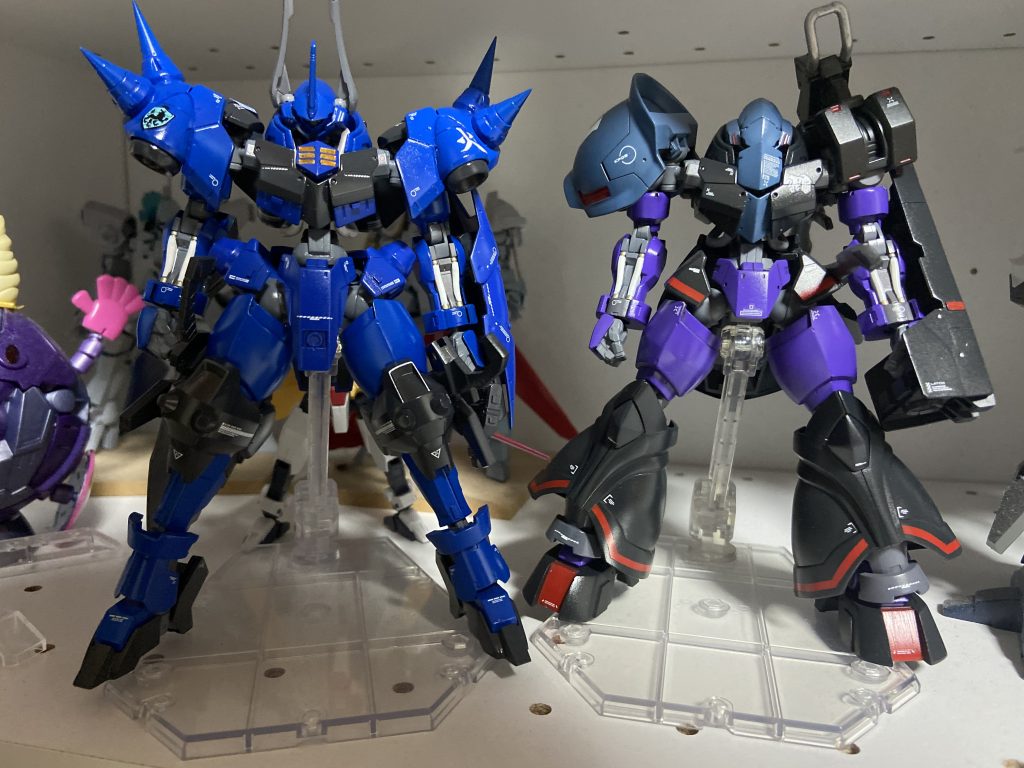 2020 5/21
一年ぶり！追加デカール貼り部分塗装だ！