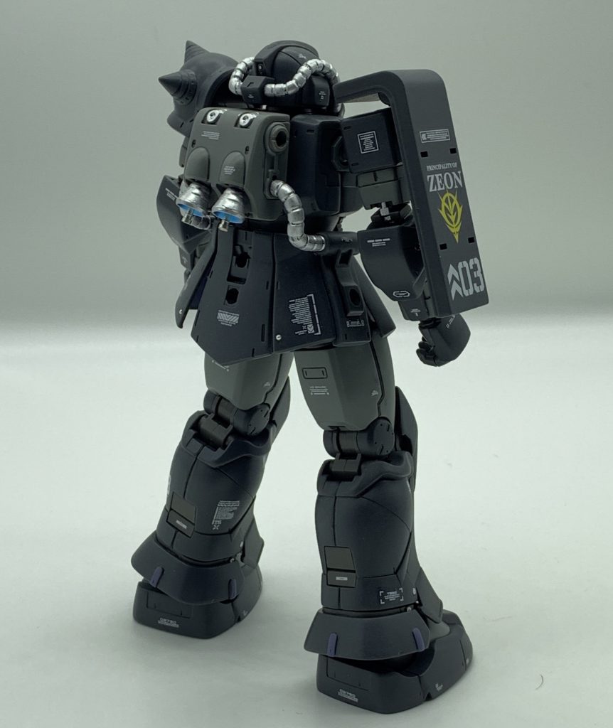 HG ORIGIN アクトザク(キシリア部隊機)–5枚目/制作者：Woops