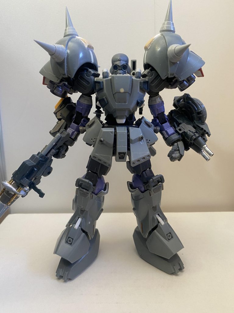 塗装前の状態
これでだいたいの組合せ方がお分かりになると思います。