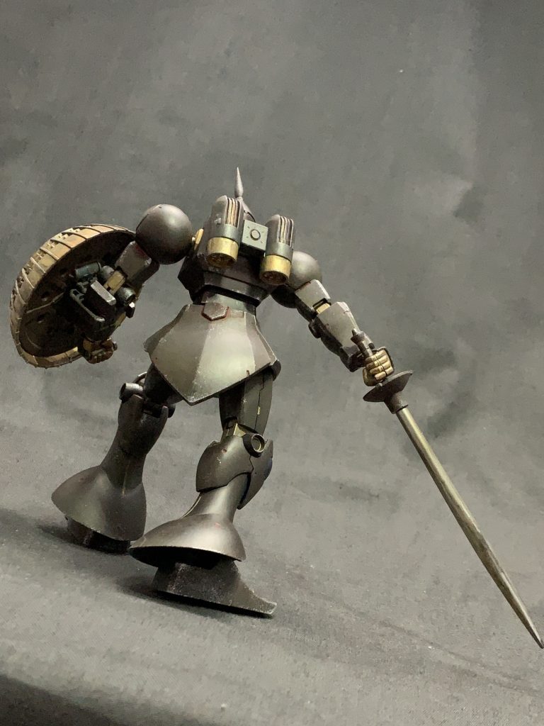 HG ギャン revive「鉄騎」–6枚目/制作者：わかもん