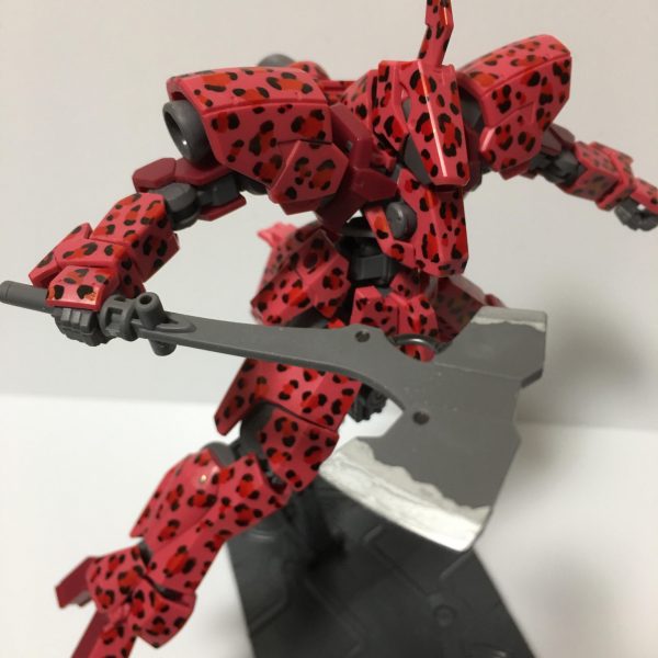 流星号(グレイズ改参) ピンクヒョウ柄