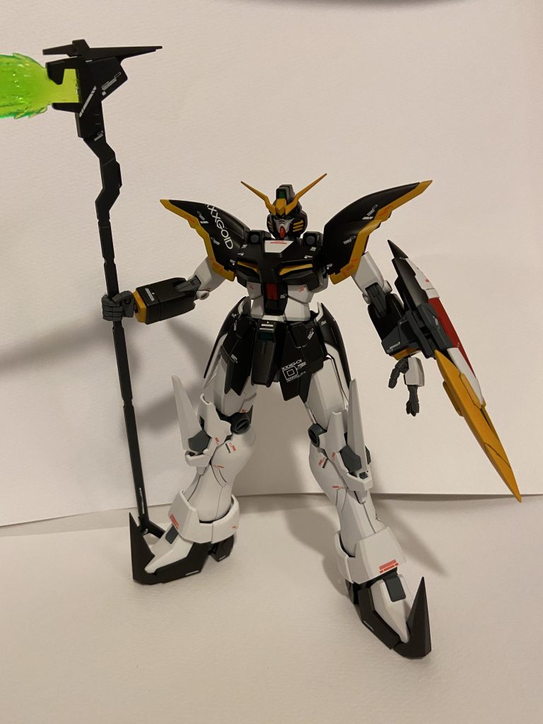 こちらルーセット装備なし状態
スッキリしていて最初期のデスサイズ感あって好きです