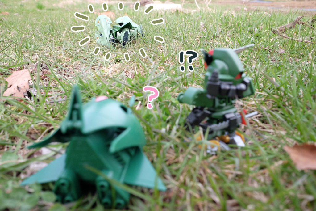 あの子：*倒れてるんじゃないかしら*