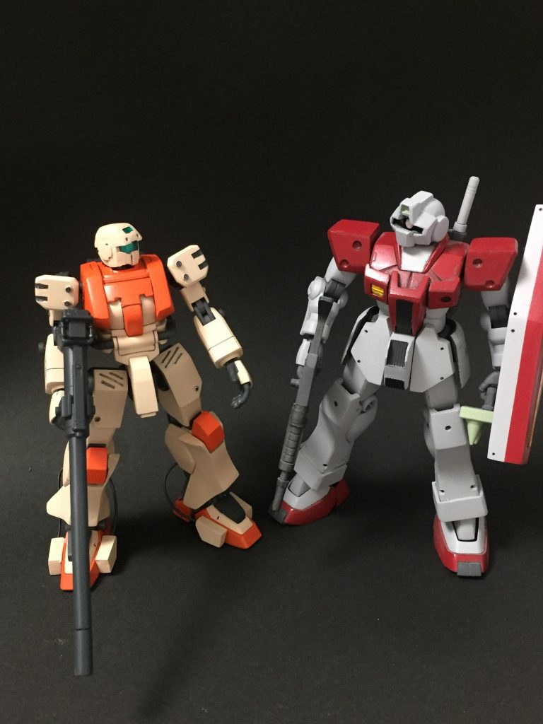 過去作との対比
ザクだがジムだか分からないやつと
ジムだがザクだか分からないやつ( ˙꒳˙  )ヤヤコシヤ